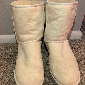Cream Ugg Boots